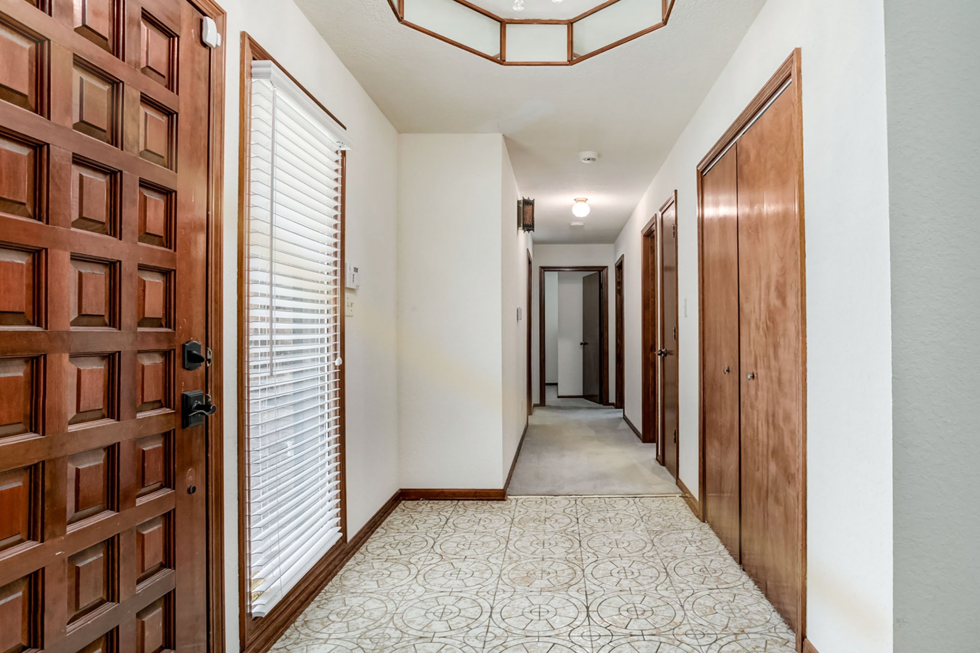 ENTRY WITH CERAMIC TILE FLOORING